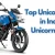 Top Unicorn Bikes in India