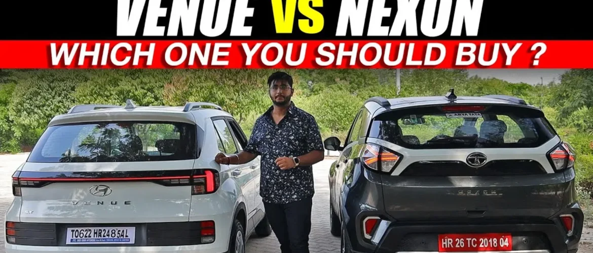 Tata Nexon vs Hyundai Venue Price Breakdown: Which Offers Better Value for Money?