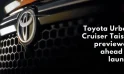 Toyota Urban Cruiser Taisor previewed ahead of launch