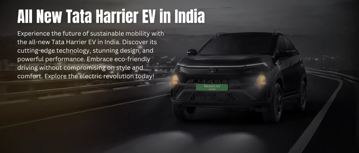 All New Tata Harrier EV in India