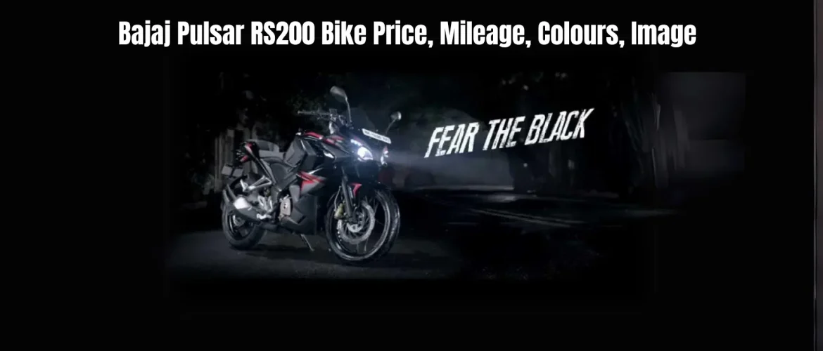 Bajaj Pulsar RS200 Bike Price, Mileage, Colours, Image