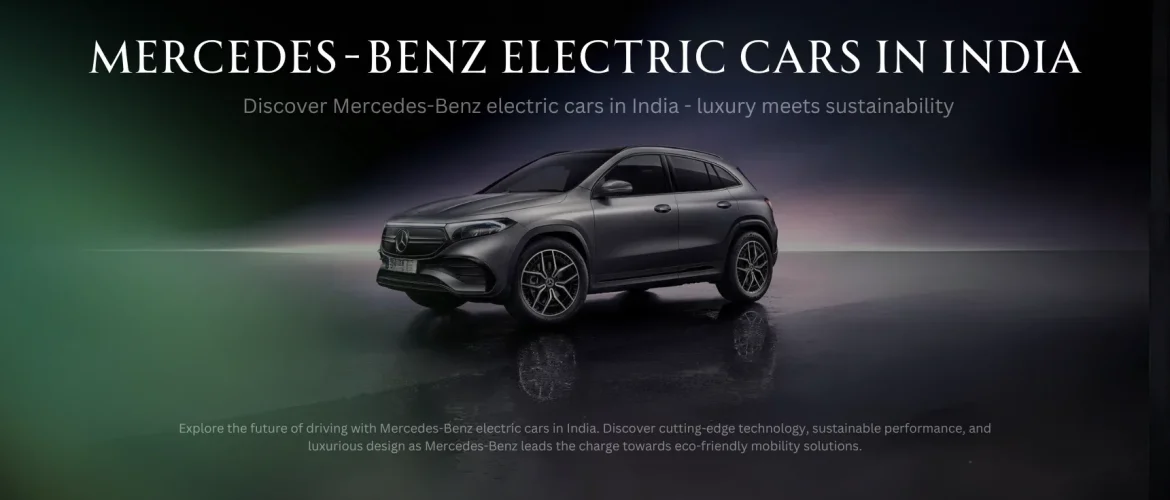 Mercedes-Benz Electric Cars In India