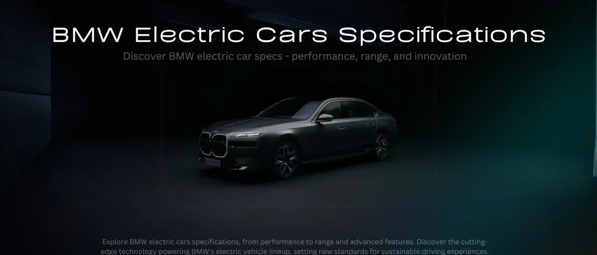 BMW Electric Cars Specifications