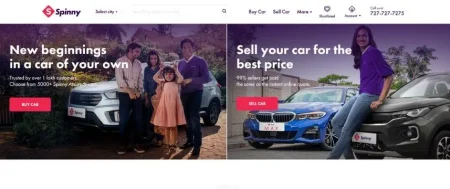 Spinny – Sell your car for the best price