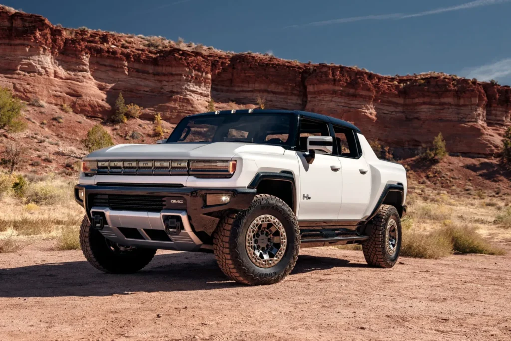 GMC-Hummer-EV-Pickup: Best Electric Trucks in the US 2024