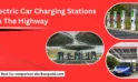 Electric Car Charging Stations On The Highway