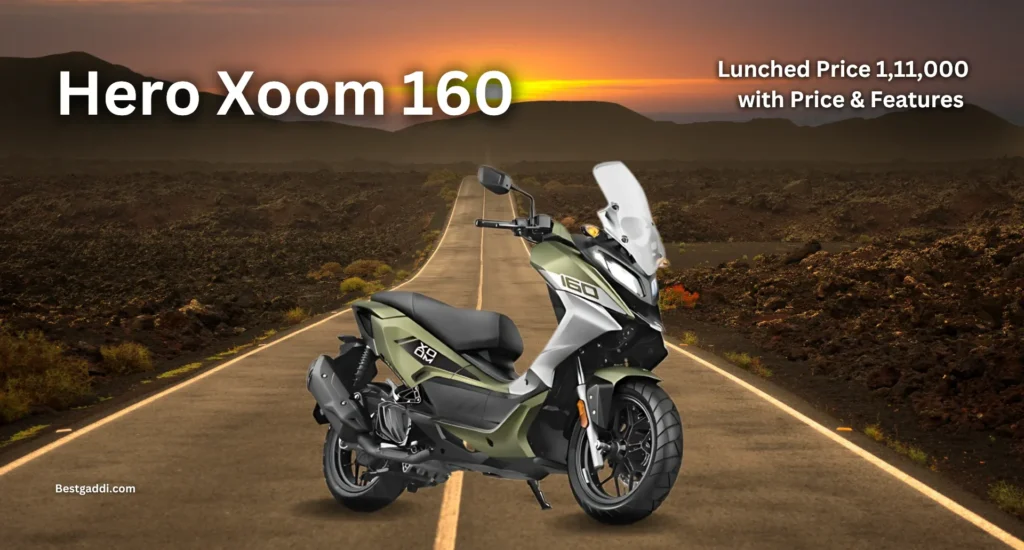 Hero Xoom 160: Lunched Price 1,11,000 with Price & Features