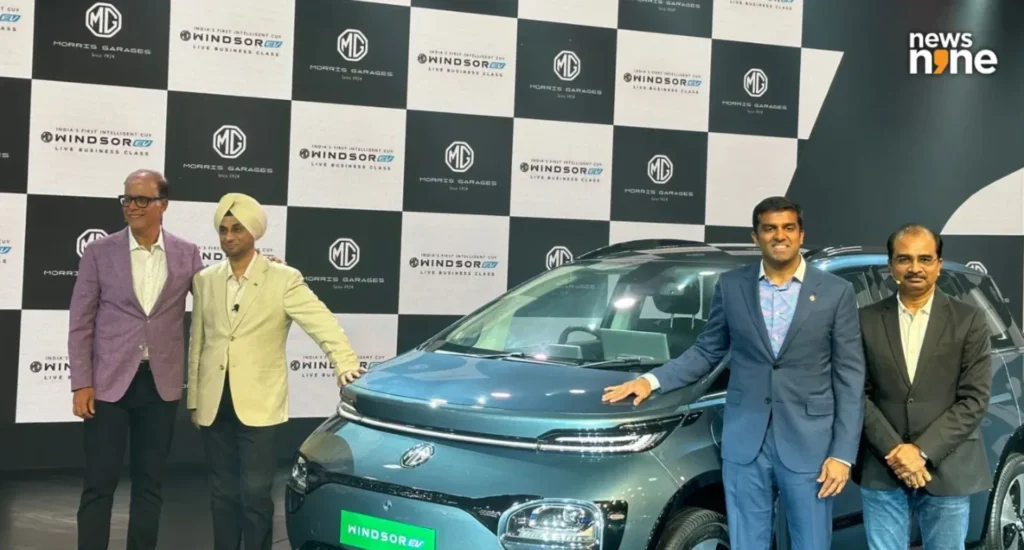 Mg Windsor Ev Finally Launched in India 2024 at Price 9.99 Lakh 