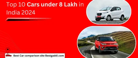 Top 10 Cars Under 8 Lakh in India 2024