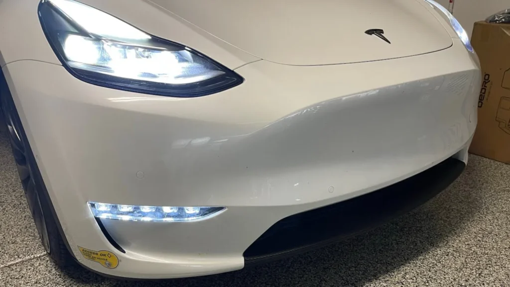 Light Bars on a Tesla Model Y