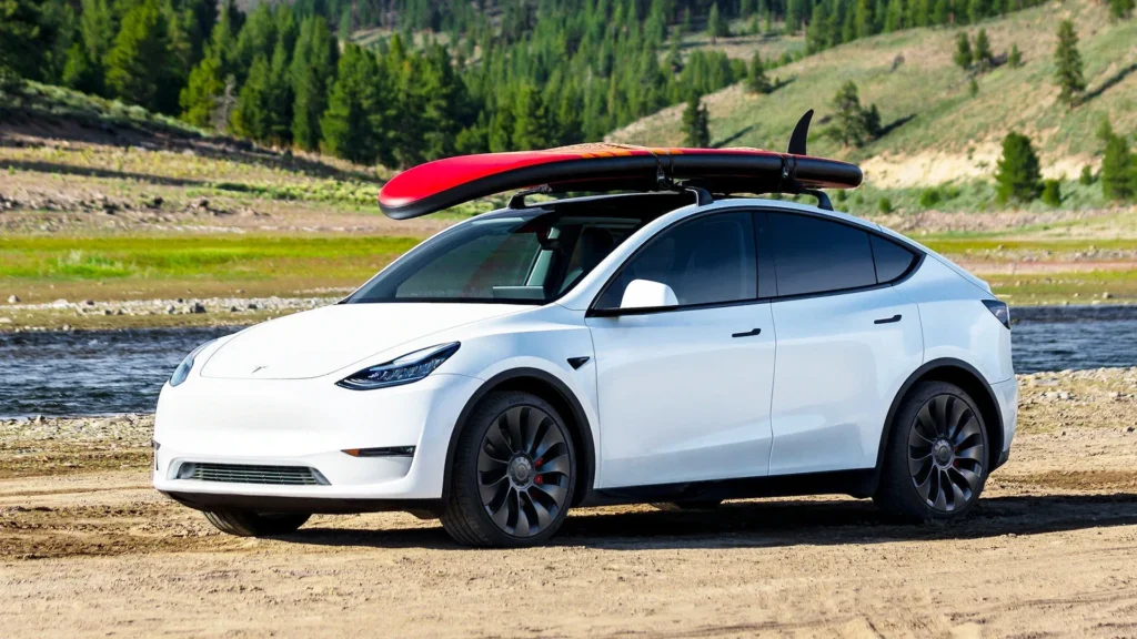 Right Side Quarter Panel of the 2023 Tesla Model Y