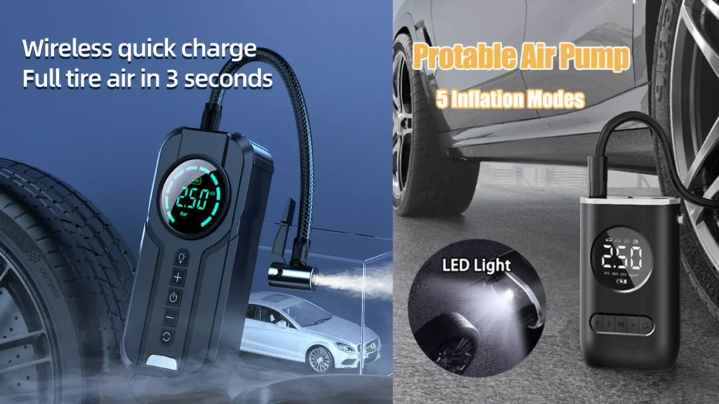 Solix Portable Car Air Pump Solution for Tire Care