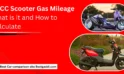 49CC Scooter Gas Mileage What is it and How to Calculate