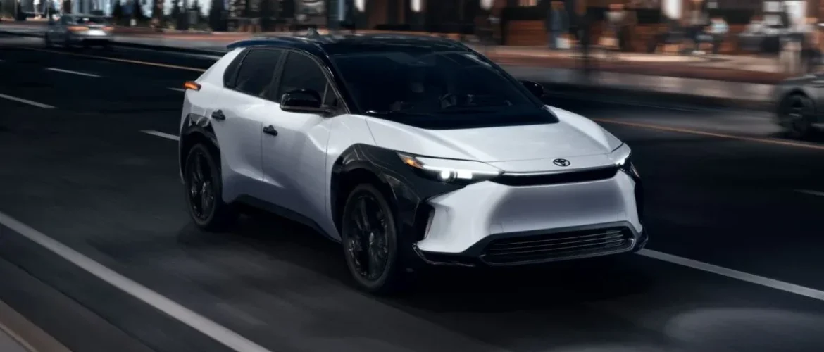 Which Toyota is 100% electric