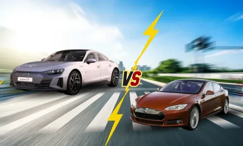 Audi e-tron GT vs Tesla Model S