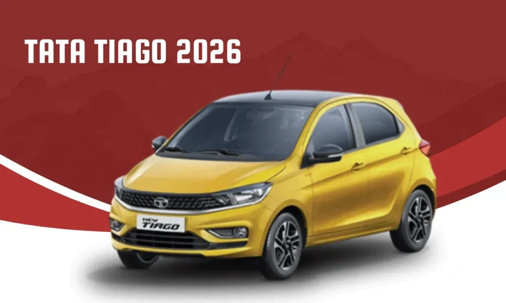 Tata Tiago 2026 New Premium Hatchback with 1.2-Litre Three-Cylinder Engine
